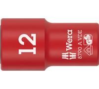 WERA 05005938001 - Prise femelle isolée VDE, entraînement 1/4" 12,0x41,0