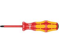 Wera 05006170001 167 I Vde Tournevis isolé pour Vis Torx, T x 10 x 80 mm, Rouge