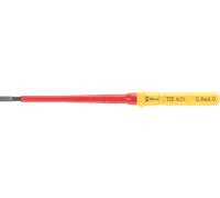 Wera Wera VDE Lame interchangeable pour vis fente, Kraftform Kompakt VDE 60 i Take it easy, 0,8 x 4 x 157 mm Quantité:1