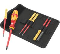 WERA 05006601001 - Jeu de tournevis, lames interchangeables, Kraftform Kompakt VDE,