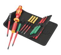 Wera 05006605001 Jeu 15 Pièces Kraftform Kompakt VDE 15 Couple 1,2-3,0 Nm Extra Slim 1 Trouve-outils Jeu De Lames Interchangeables Dans Une Pochette