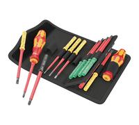 Wera 05006611001 VDE Tournevis porte-embouts 17 pièces cruciforme Phillips, vis