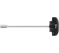 Wera 05013402001 495 Tournevis en T à douille, 7.0 x 230 mm, Noir
