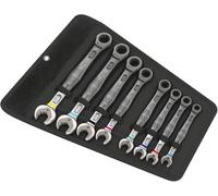 Jeu de clés à fourche et à cliquet Wera Joker 8 pièces, syst. impérial ouverture de clé 5/16" (7,93 mm) - 3/ (05020012001)