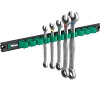 Wera 05020015001 9631 Barre magnétique 6000 Joker 2 Jeu de clés mixtes à cliquet, 6 pièces