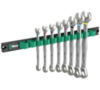 Wera 05020016001 9632 Magnetleiste 6000 Joker Imperial 1 Jeu de clés plates à cliquet annulaire 8 pièces Ouverture de cl