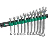Wera 05020233001 9640 Barre magnétique 6003 Joker 1 Jeu de clés mixtes, 12 pièces