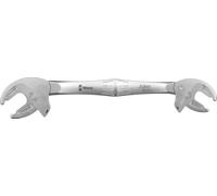 Wera 05020331001 6006 Clé double fourche auto-ajustable Joker M/L, 13-16 x 1/2-5/8" x 16-19 x 5/8-3/4" x 239.4 mm