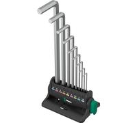Wera 05022102001 Wera 950/9 Hex-Plus 8 Winkelschlüsselsatz metrisch verchrom