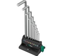 Wera 05022102001 Wera 950/9 Hex-Plus 8 Winkelschlüsselsatz metrisch verchrom