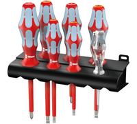 Wera 05022728001 Wera 3160 i/7 Schraubendreher- Satz, Edelstahl + Rack