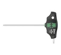 Wera Tournevis hexagonal 454 HF – Hex-Plus, poignée en T, fonction de maintien – 3 x 100 mm