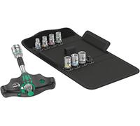 Wera Tournevis à cliquet Kraftform Kompakt 400 RA 05023470001 – 9 pièces Noir/Vert