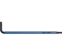 Wera 05024356001 967 SPKL Clés mâles coudées TORX BO Multicolore, BlackLaser, TX 27 x 112 mm, Noir/bleu
