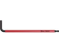 Wera 05024358001 967 SPKL Clés mâles coudées TORX BO Multicolore, BlackLaser, TX 40 x 132 mm, Noir/rouge