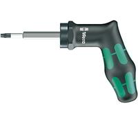 Wera 05027936001 300 TX Tournevis à serrage contrôlé TORX, manche « pistolet », TX 20, 5.0 Nm, Noir/vert