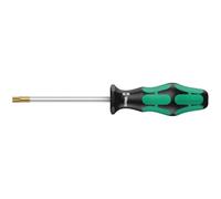 Wera 05028054001 367 Tournevis TORX HF avec fonction de retenue, TX 27 x 115 mm, Noir/vert