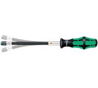 WERA 05028160001 - 392 Tournevis porte-embouts à lame flexible, 1/4 pouce x 177 mm