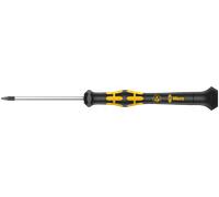 Wera Tournevis Kraftform Micro 1555 PZ – PZ 0, 60 mm, ESD pour électronique