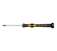 Wera 05030403001 1567 Tournevis Kraftform Micro TORX HF avec fonction de retenue, TX 7 x 60 mm, Noir/jaune