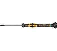 Wera 05030406001 1567 Tournevis Kraftform Micro TORX HF avec fonction de retenue, TX 10 x 60 mm, Noir/jaune
