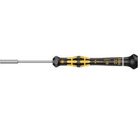 Wera 05030414001 1569 Tournevis ESD à douille, 3.0 x 60 mm, Noir/jaune
