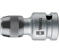 Wera Adaptateur 784 A – Éléments de liaison 3/8'' avec mandrin à serrage rapide – Argent – 1 pièce