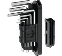 Wera Tool-Check Modular Winkelschlüssel 1 6 pans intérieurs Jeu de clés mâles coudées 1.5 mm, 2 mm, 2.5 mm, 3 mm, 4 mm, 5 mm