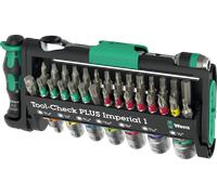 WERA 05049060001 - Gamme D'EMBOUTS avec cliquet + écrous, 39 pièces, impérial