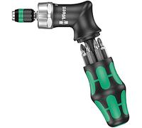 Wera 05051030001 Kraftform Kompakt Pistole RA, 7 pièces, Noir/vert
