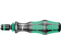 Wera Porte-embouts 817 R – mandrin à serrage rapide Rapidaptor 1/4 pouce x 133 mm Noir/vert
