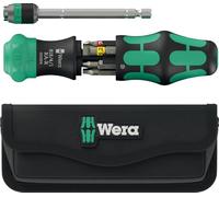 Wera Tournevis porte-embouts Kraftform Kompakt 26 RA-R 1/4 avec étui 6 pièces