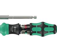 Wera Tournevis porte-embouts Kraftform Kompakt 28 RA 1 – Set d'embouts 6 pièces 1/4"