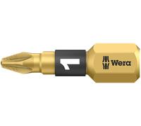 Wera Embout 855/1 BDC 1/4 po. PZD 1 L. 25 mm BiTorsion, diamanté WERA Quantité:10
