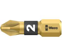 Wera Embout diamant 1/4" (DIN 3126 C6,3) PZ2 25 mm – 1 pièce