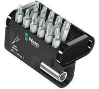 Wera Coffret d'embouts Bit-Check 12 Wood 2 – 11 embouts + 1 porte-embouts pour vissage du bois