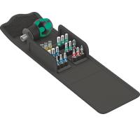 WERA 05057471001 - Jeu d'embouts Kraftform Kompakt Stubby 1, 19 pièces, mixte