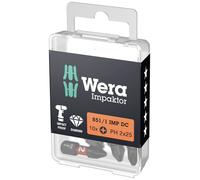 Wera 05057616001 Embout cruciforme 2 D 6.3 10 pc(s)