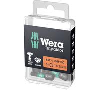 Wera 05057627001 Embout Torx Propulseur: 1/4 (6.3 mm) Sortie: TORX TX 40 25 mm