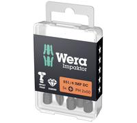 Wera 05057656001 Embout cruciforme 2 F 6.3 5 pc(s)