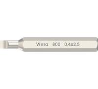 WERA 05058101001 - Micro embout fendu 0,40x2,5x30