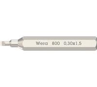 WERA 05058104001 - Micro embout fendu 0,3x1,5 x30