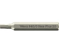 WERA 05058111001 - Embout hexagonal micro 2,0x30