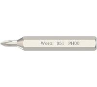 Wera 05058120001 851/0 Embouts Micro pour vis Phillips, PH 00 x 30 mm