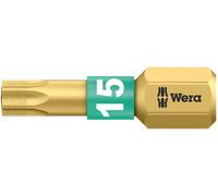 Wera Embout 867/1 BDC 1/4 po. T 15 L. 25 mm BiTorsion, diamanté WERA Quantité:10