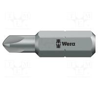 05066624001 Bit Torq-Set® TS4 L. ges : 25 mm Fixation : 1/4" (D6,3 mm) WERA