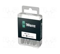 Embout cruciforme PH 3 Wera 05072402001 Acier à outils allié, extra-rigide Forme (embouts): D 6.3 10 pc(s)