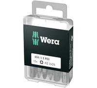 Wera Embout cruciforme Pozidriv PZ 2 05072404001 Acier extra-rigide Boîte (1/2/10)