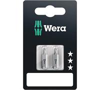 Wera Embouts Torx T10 25 mm 05073313001, acier allié extra-rigide – Lot de 2