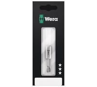 Wera 05073357001 899/4/1 Support/adaptateur universel SB, 1/4 pouce x 75 mm, Argent